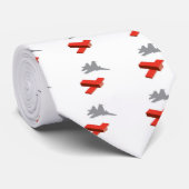 Vliegtuigvliegtuig Stropdas (Opgerold)