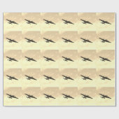 Vliegtuigvlucht Cadeaupapier (Vlak)