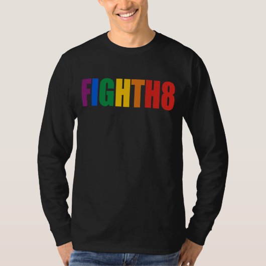 Vliegtuigvlucht H8 T-shirt (Voorkant)