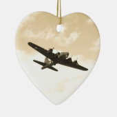 Vliegtuigvlucht Keramisch Ornament (Rechts)