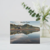 Vliegveld Runway op Amerikaans-Samoa Briefkaart (Staand voorkant)