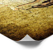  vliegveld Steampunk Poster (Hoek)