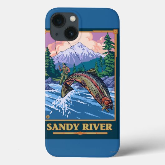 Vliegverbod - Sandy River, Oregon Case-Mate iPhone Case (Achterkant)