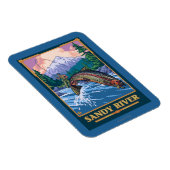 Vliegverbod - Sandy River, Oregon Magneet (Rechterzijde)