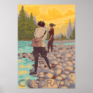 Vliegverbod voor vrouwenColorado Poster