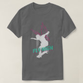 Vliegverf met hoog verstuifje — Skateboarden Ac T-shirt (Design voorkant)