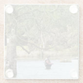 VLIEGVISSEN GLAZEN ONDERZETTER (Achterkant)