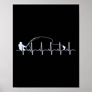 Vliegvissen Hartslag Vis Forel Vissen Poster