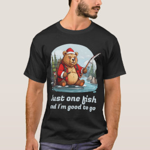Vliegvissen Knopen Grappige Visser Kerst Vader T-shirt