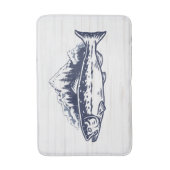 Vliegvissen Kunst Forel Design Badmat (Voorkant Verticaal)