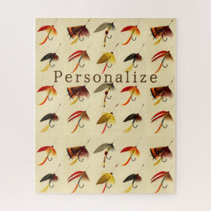  vliegvissen Lake Flyers lokt visser Legpuzzel