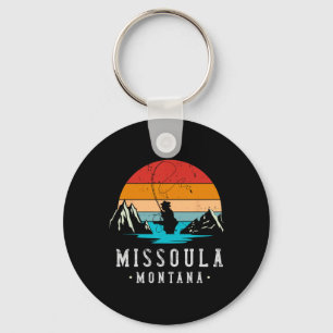 Vliegvissen Missoula Montana  Sleutelhanger