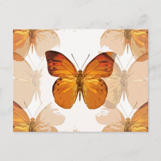 Vliegvliegen Briefkaart (Voorkant)