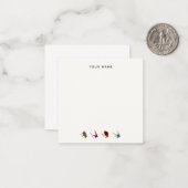  vliegvliegen nà-it notities (Voorkant / Achterkant in situ)