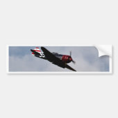 Vliegvliegtuig Bumpersticker (Voorkant)