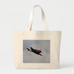 Vliegvliegtuig Grote Tote Bag