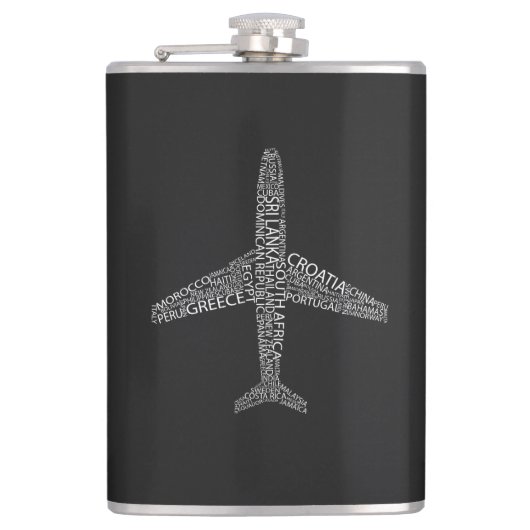 Vliegvliegtuig Heupfles (Voorkant)