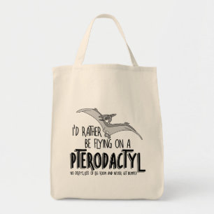Vliegvliegtuig Pterodactyl Dinosaur Tote Bag