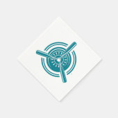 Vliegvliegtuig Servet (Hoek)