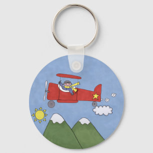 Vliegvliegtuig Sleutelhanger