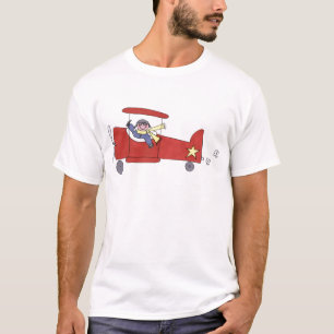 Vliegvliegtuig T-shirt