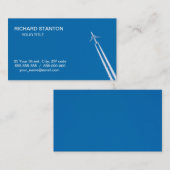 Vliegvliegtuig Visitekaartje (Voorkant / Achterkant)