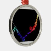 Vliegvloervanger Metalen Ornament (Rechts)