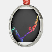 Vliegvloervanger Metalen Ornament (Links)