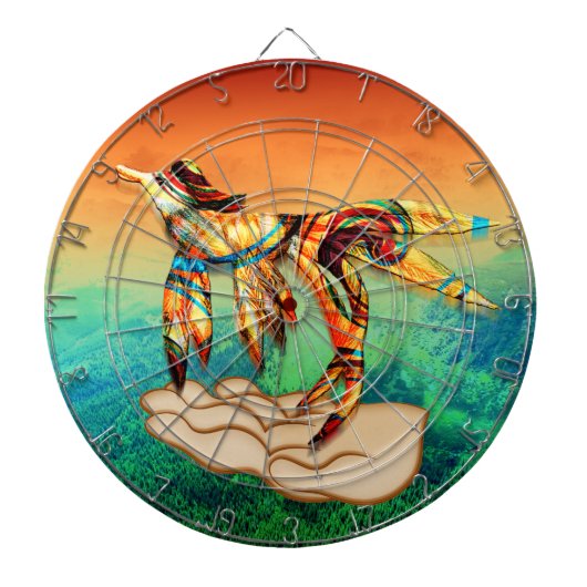 Vliegvlucht Dartbord (Voorkant)