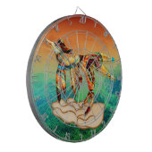 Vliegvlucht Dartbord (Voorkant Links)