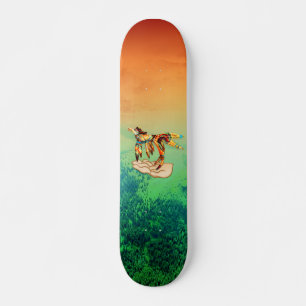 Vliegvlucht Skateboard