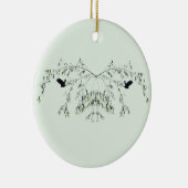 Vliegvogels Keramisch Ornament (Rechts)