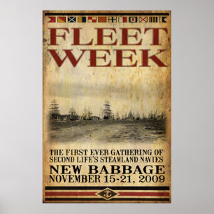 Vliegweek Poster