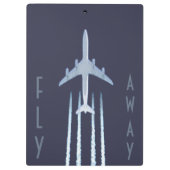 Vliegweg Klembord (Achterkant)