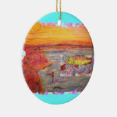 vliegzonnescherm keramisch ornament (Rechts)