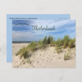 Vlieland Beach Dunes Netherlands Briefkaart (Voorkant / Achterkant)
