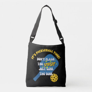 VLIES NIET DE KLEINE SINK DE DINK Pickleball Crossbody Tas