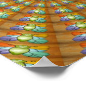 Vlinder 1 Canvas Poster (Hoek)