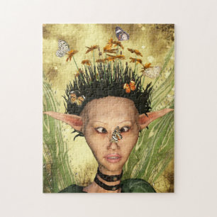 vlinder aan mijn neus legpuzzel