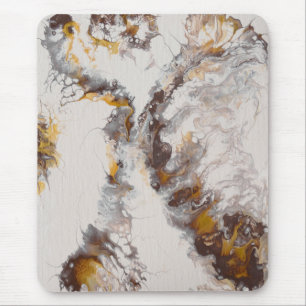 Vlinder - abstract acryl muismat