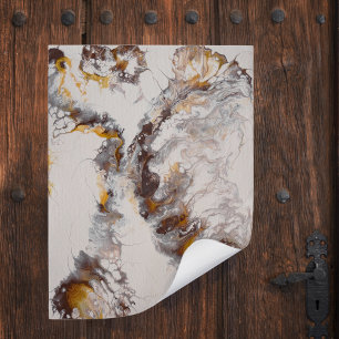 Vlinder - abstract acryl poster