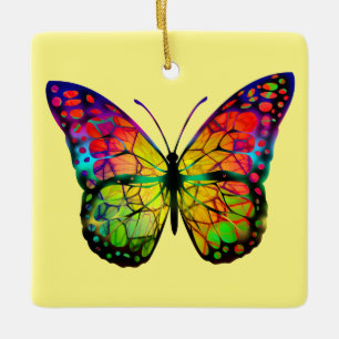 VLINDER ABSTRACT KERAMISCH ORNAMENT