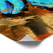 Vlinder Abstract Poster (Hoek)