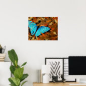 Vlinder Abstract Poster (Thuiskantoor)