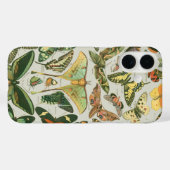 Vlinder Antiek Vlinders Art Case-Mate iPhone Case (Achterkant (horizontaal))