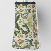 Vlinder  Antiek Vlinders Art Golfheadcover (Draai 90)