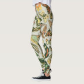 Vlinder Antiek Vlinders Art Leggings (Links)
