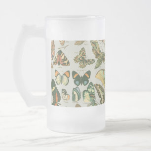 Vlinder Antiek Vlinders Art Matglas Bierpul