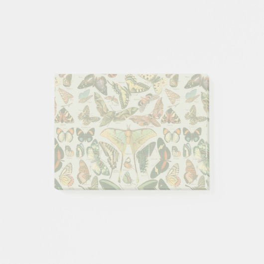 Vlinder Antiek Vlinders Art Post-it® Notes (Voorkant)