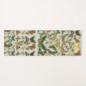 Vlinder Antiek Vlinders Art Yogamat (Voorkant (horizontaal))